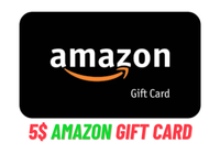 Amazon gift card 5$