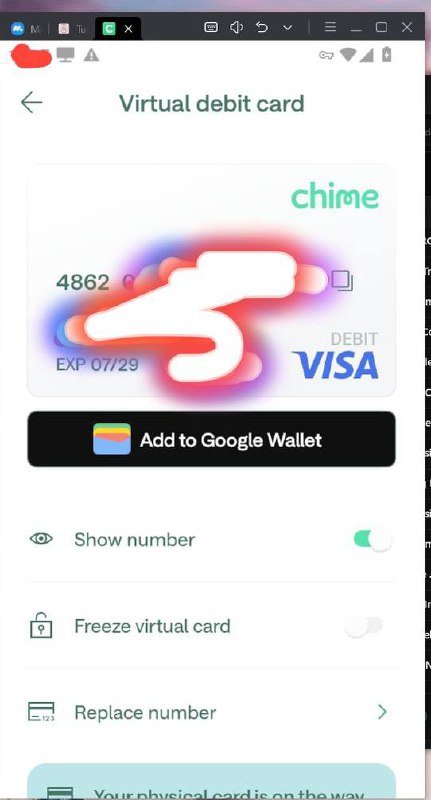 Chime MuMu player Card Show Method